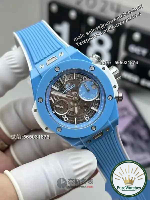 A must-have detoxification tool! BBF Hublot Big Bang Tiffany Blue Edition, the exquisite details are irresistible!