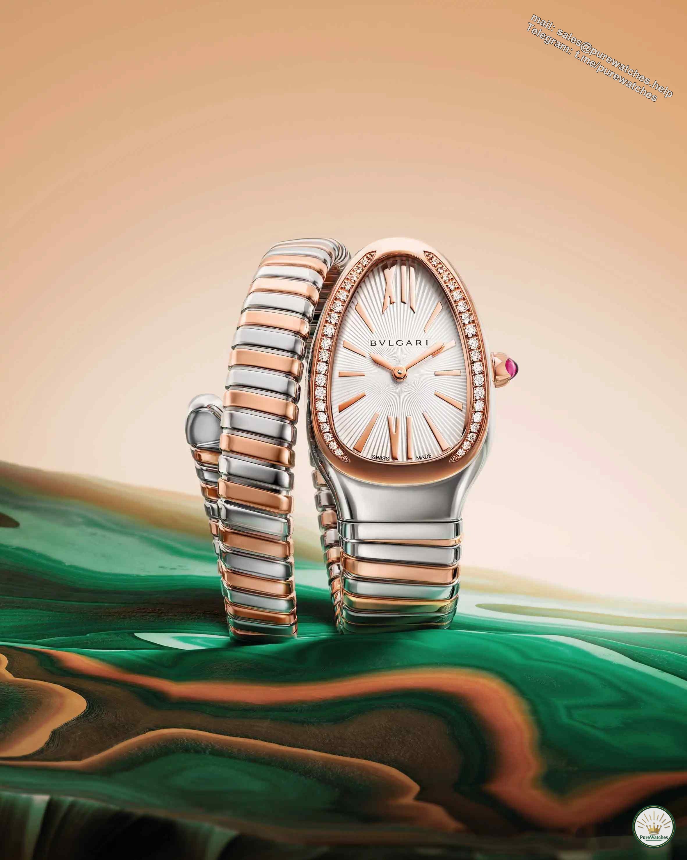 The transformation of the spiritual snake is endlessly charming! New products in Bulgari’s Serpenti series open a new chapter in your luxury!