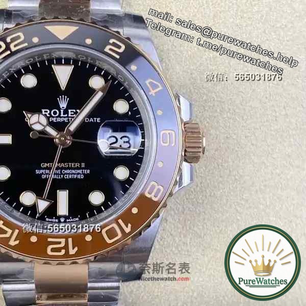 A must-buy for Rolex fans! Factory C’s Greenwich root beer ring is reproduced with a very high degree of restoration. If you miss it, you will cry!
