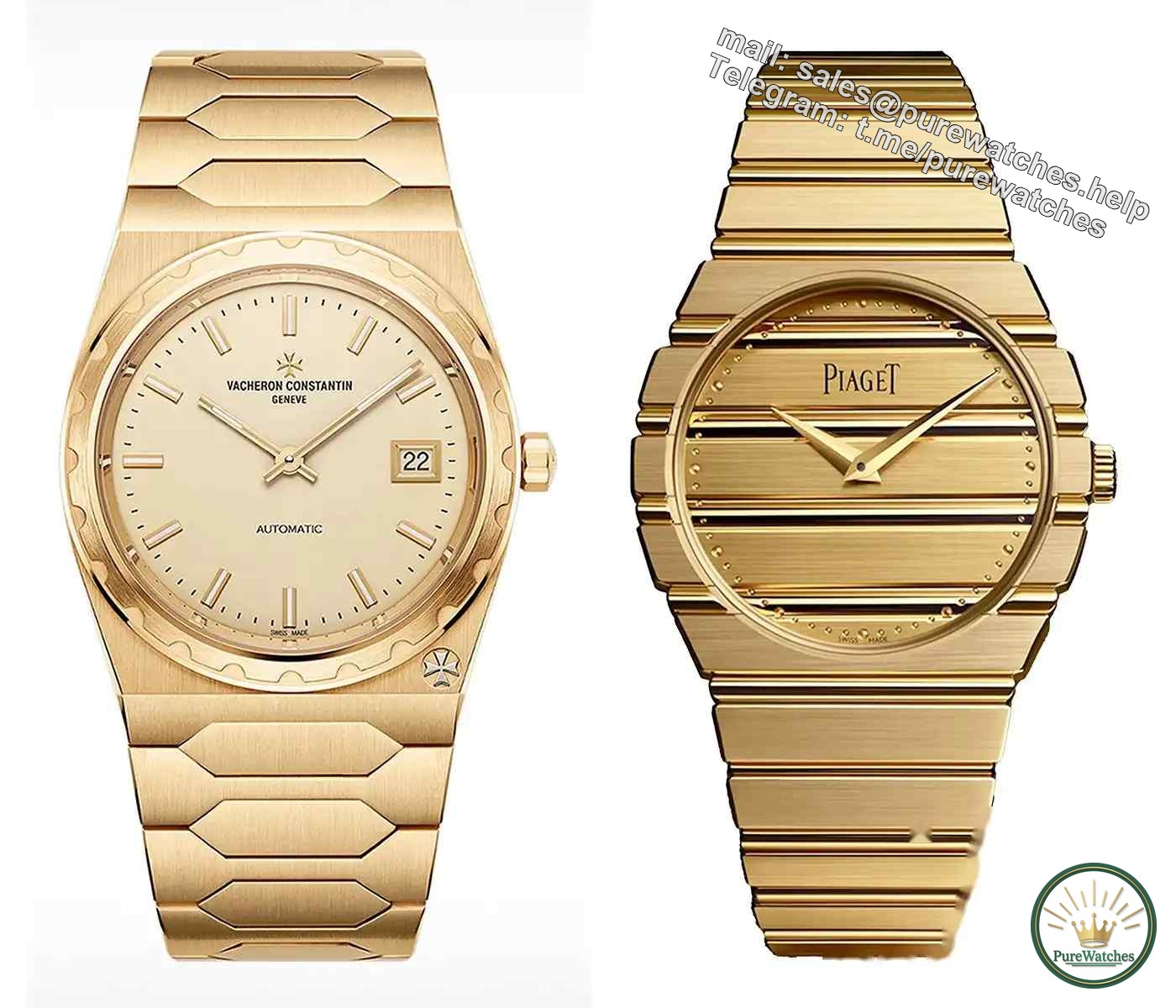 Luxurious showdown! Piaget’s “big gold watch” POLO 79 challenges the status of “big gold watch”!