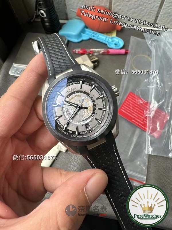 How about the VS factory Haima 150 titanium case black world time replica watch? Is there any difference between the movement and the original one?
