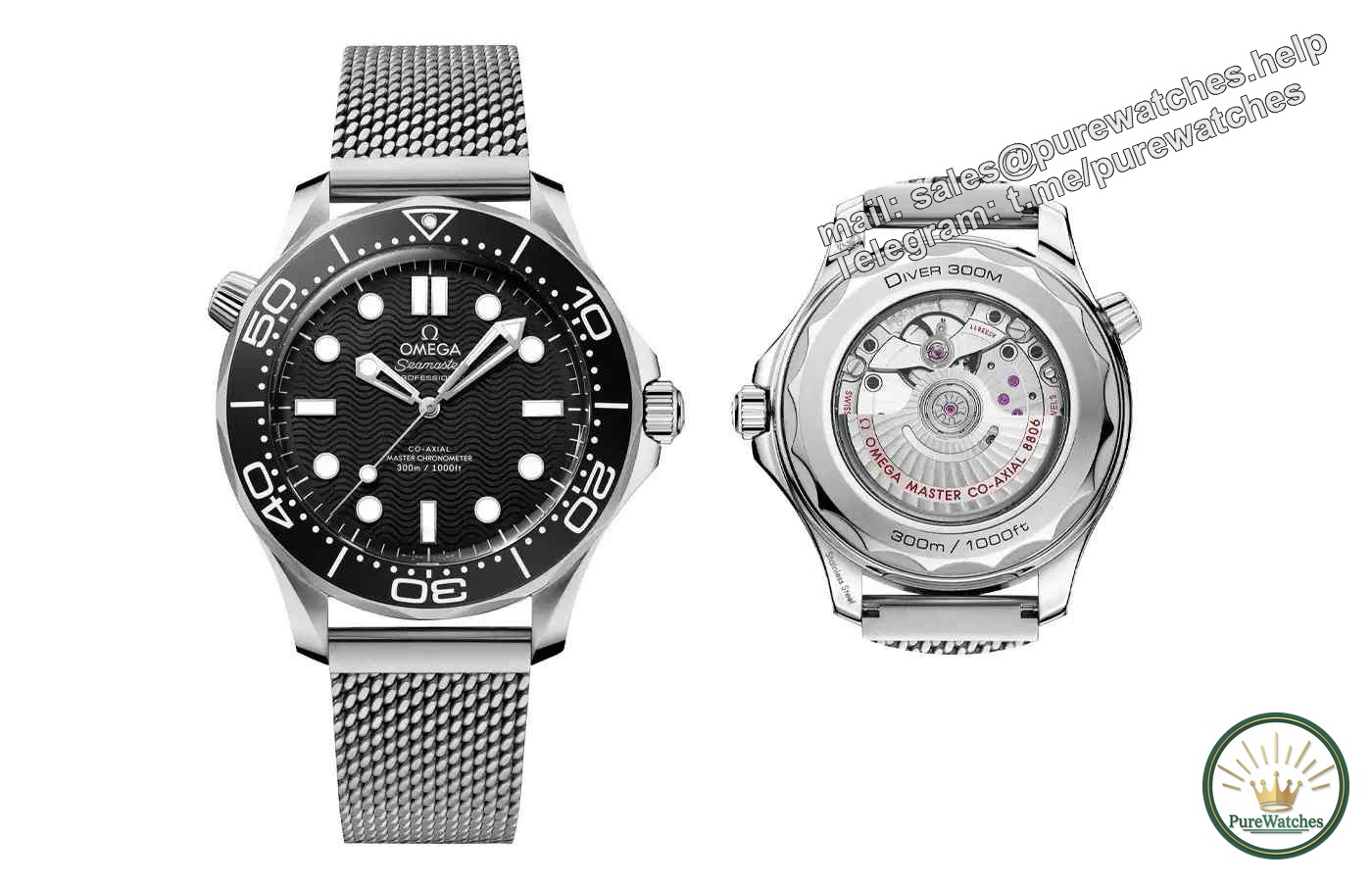 Is it too difficult to wait for the same style from Malone? Let’s first take a look at these Omega Seamaster 300 models to satisfy your cravings!