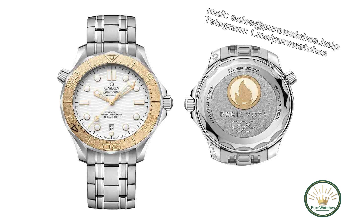 Is it too difficult to wait for the same style from Malone? Let’s first take a look at these Omega Seamaster 300 models to satisfy your cravings!