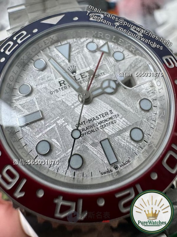 Action is worse than excitement! C+ Factory Rolex GMT-Master Meteorite Coke Ring, I want to own it immediately!