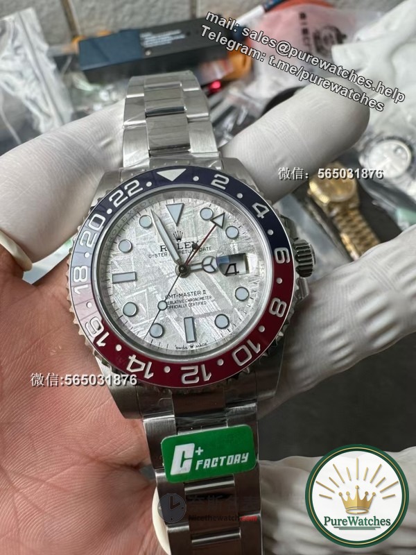 Action is worse than excitement! C+ Factory Rolex GMT-Master Meteorite Coke Ring, I want to own it immediately!