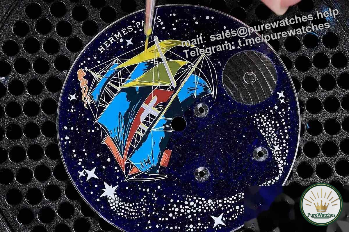 Hermès’ new masterpiece! The Slim d’Hermès Flagship watch will take you to the poetic night sky!