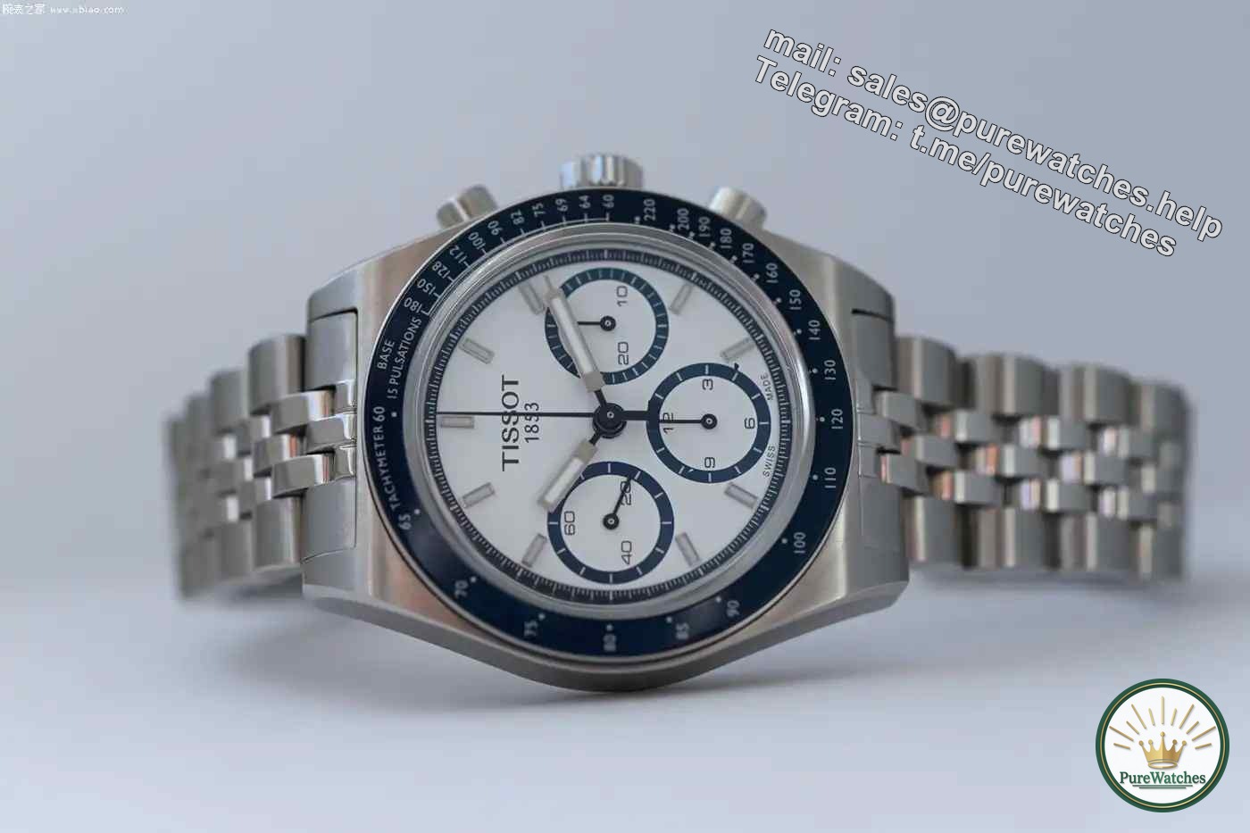 The effect of the panda plate is amazing! Tissot PR 516 automatic chronograph is waiting for you!