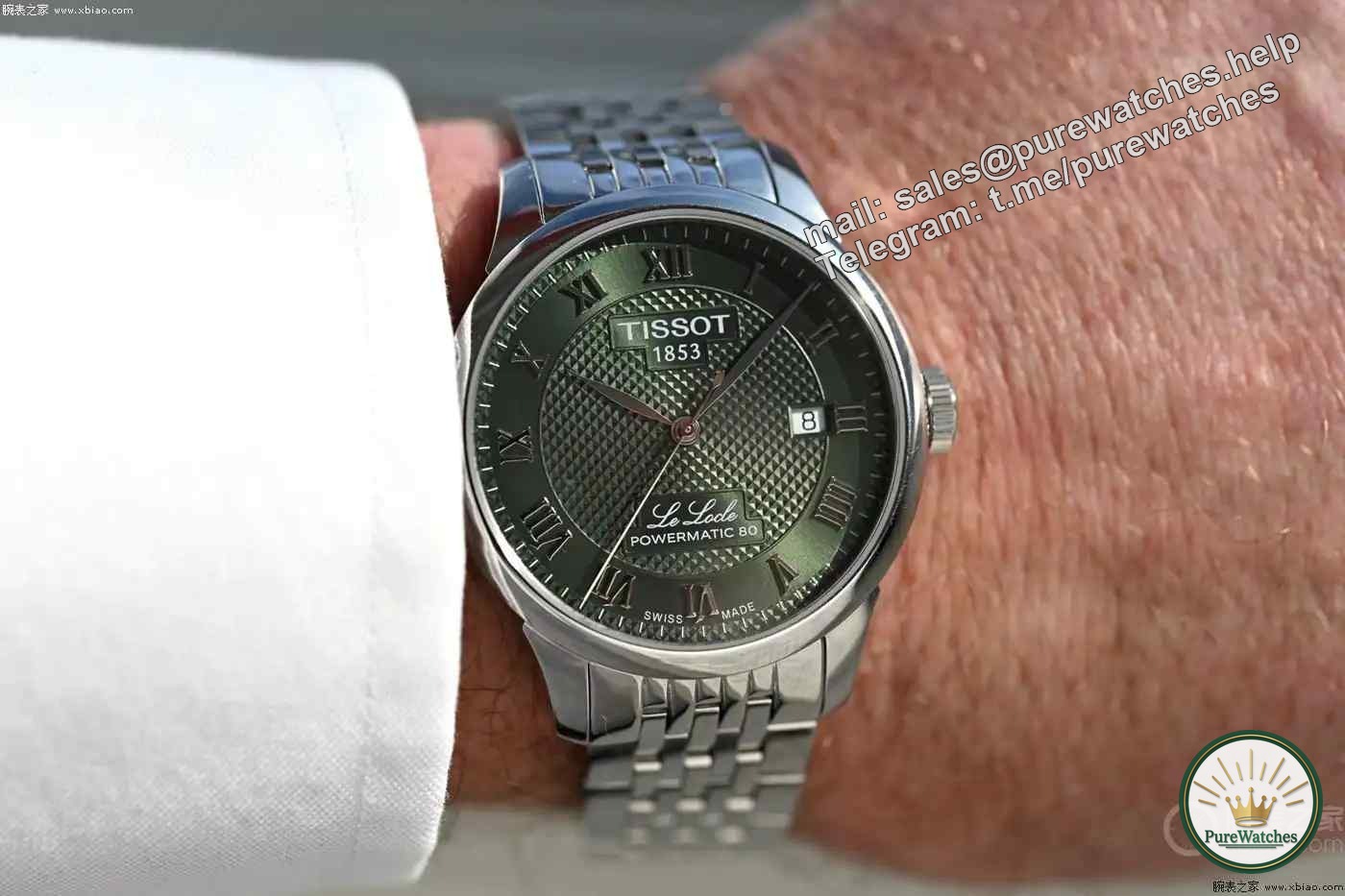 The new Tissot Le Locle series watch has a classic design and extremely high cost performance. How can you miss it?