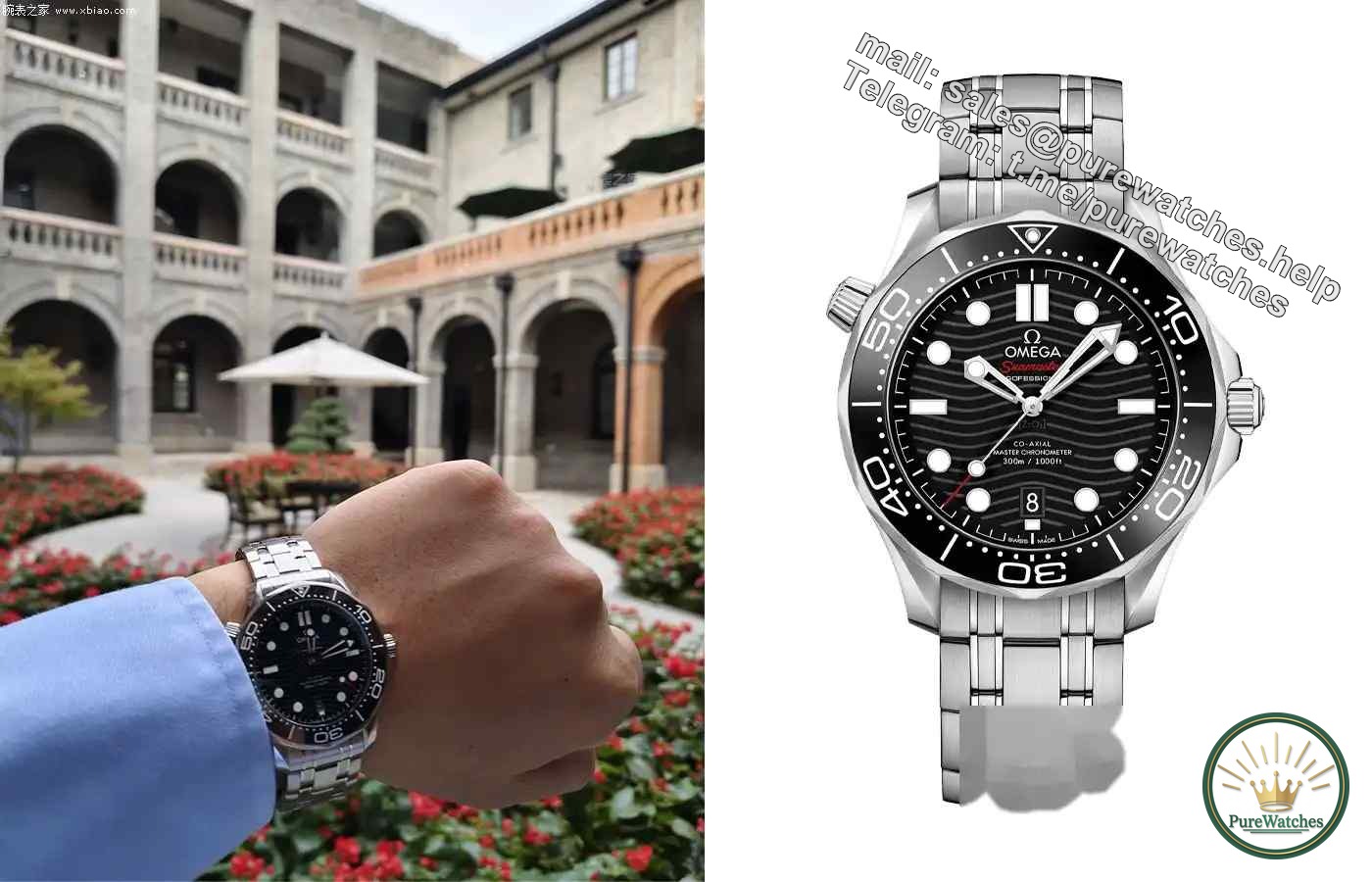 The travel choice for watch lovers! Rolex Explorer 2 and Omega Seamaster 300 will accompany you on your travels throughout the world!