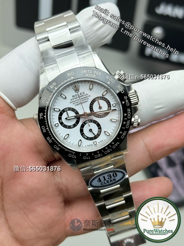 Perfect replica! C厂迪通拿4130机芯熊猫迪有没有现货或者快速购买渠道？