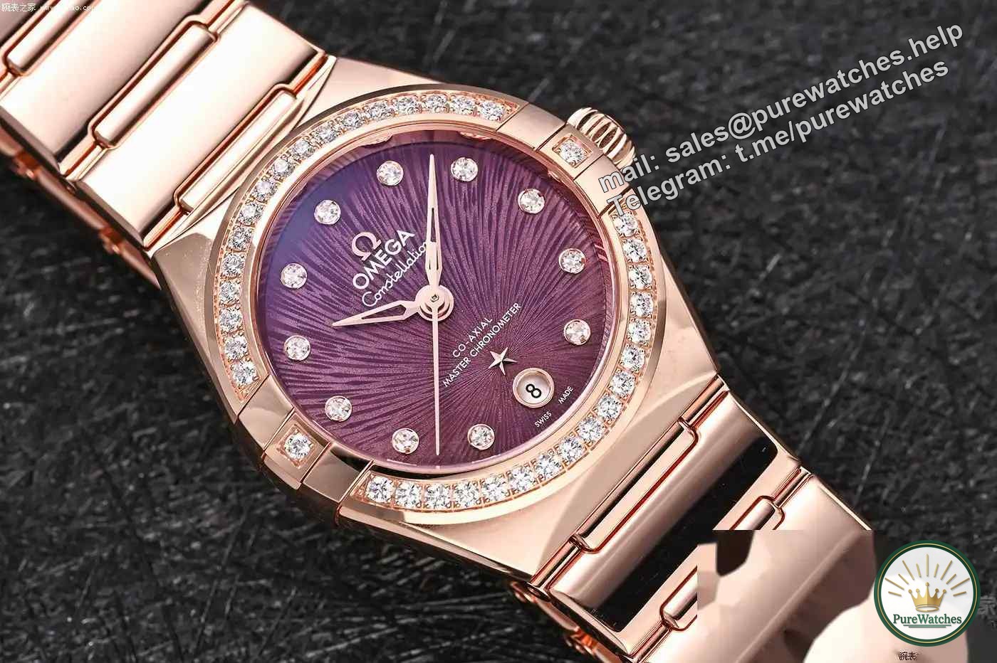 What’s so good about the Omega Constellation Series Violet Dial Watch? With purchasing advice