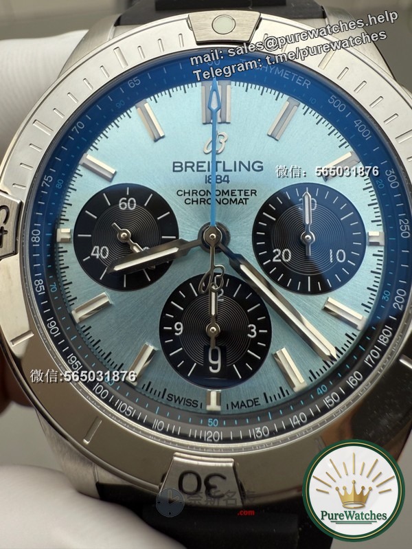 BLS factory Breitling replica watch B01, how much different is it compared with the original one?