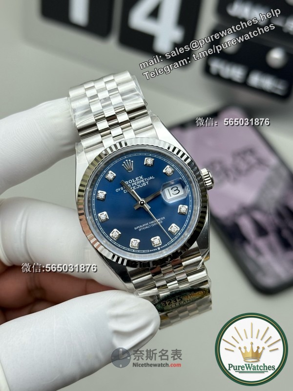 Clean factory Rolex log blue moissanite engraved, what’s so good about it? Don’t be fooled after watching this! “