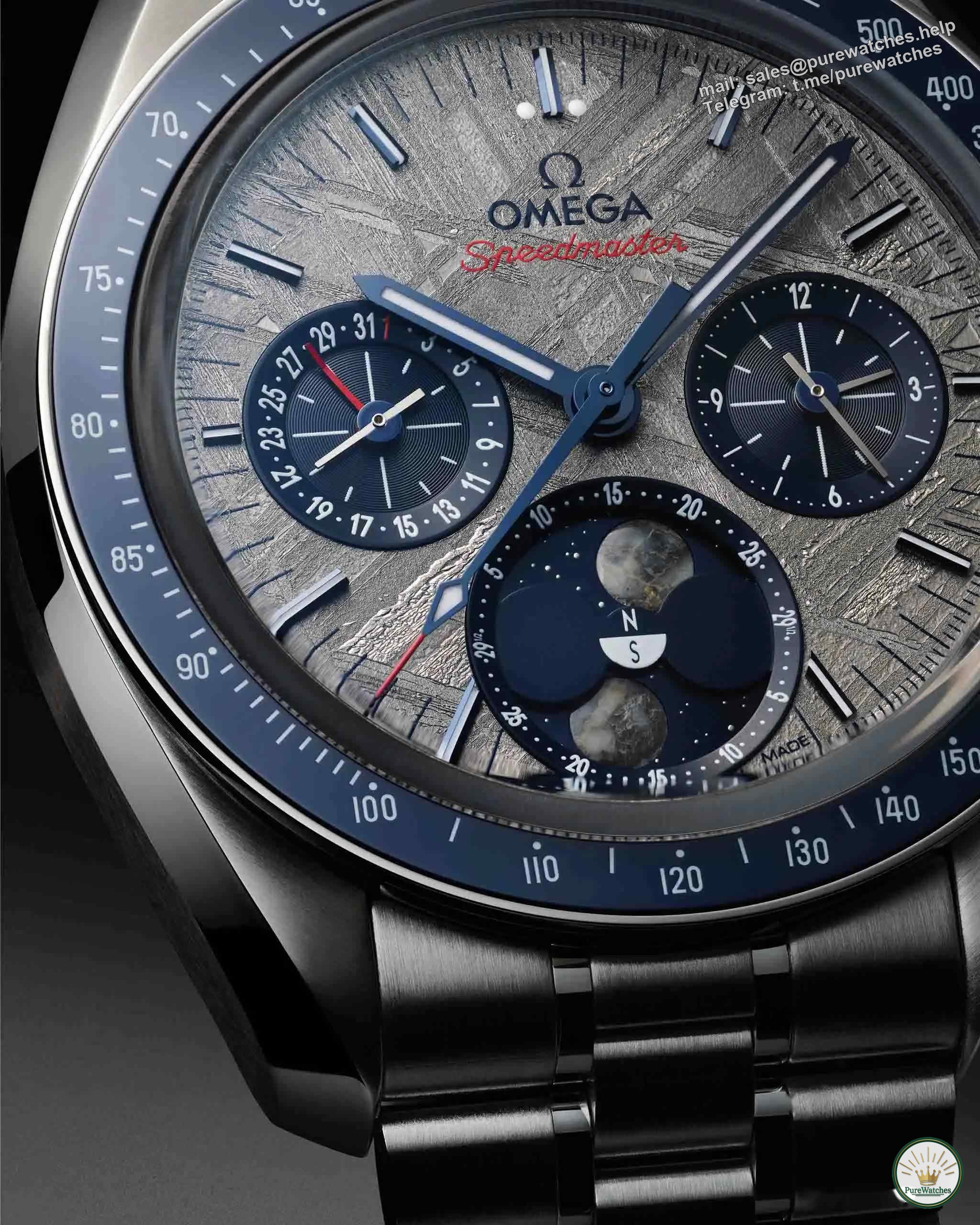 Is the Meteorite Model of the Omega Speedmaster Dual Moon Phase Watch good? Expert reviews will reveal!