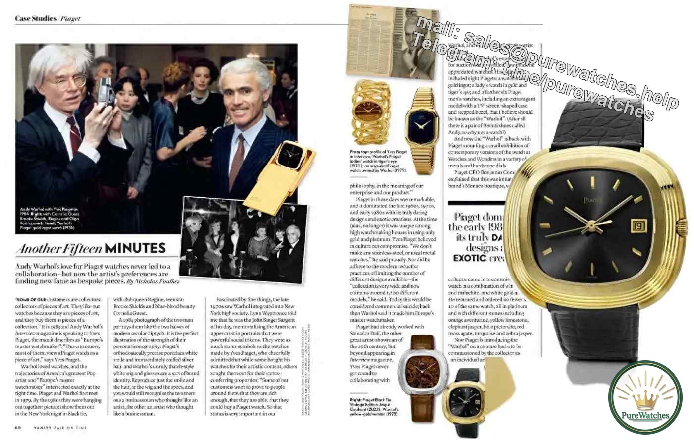 Piaget’s Andy Warhol watch is so popular in stores, is it worth buying?