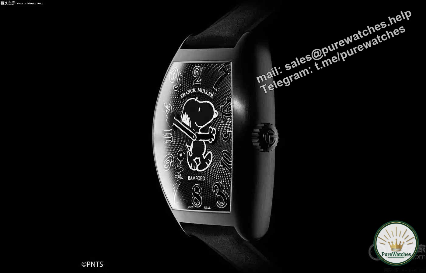 Franck Muller and Bamford join forces again. Is this Snoopy black limited edition watch worth buying? You’ll know at a glance!