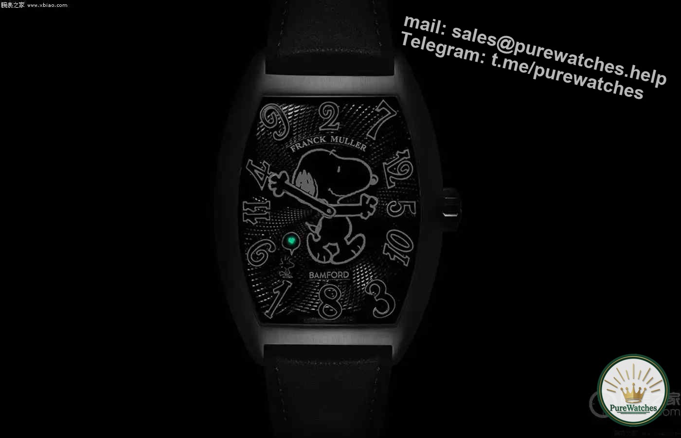Franck Muller and Bamford join forces again. Is this Snoopy black limited edition watch worth buying? You’ll know at a glance!
