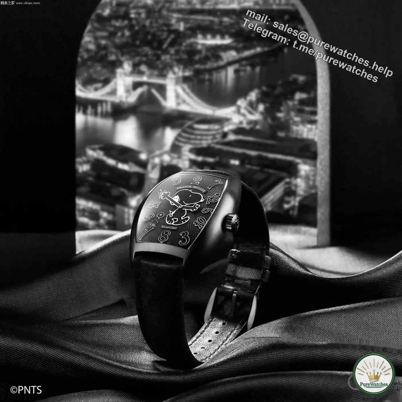 Franck Muller and Bamford join forces again. Is this Snoopy black limited edition watch worth buying? You’ll know at a glance!