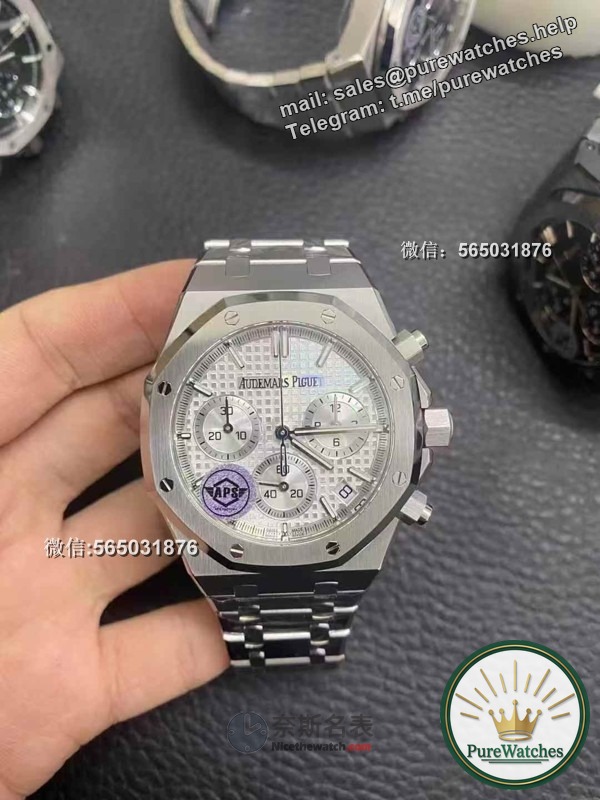 Real 4401 integrated movement! APS Factory Audemars Piguet Chronograph 26240 guide is here!