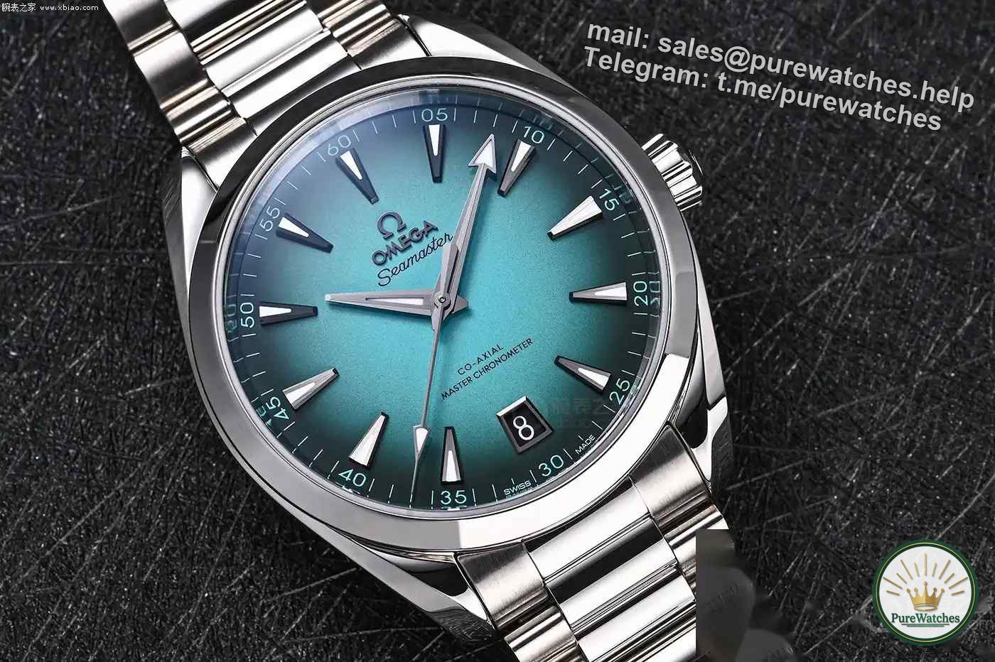 Omega new products are coming! Whether the Seamaster Aqua Terra 150-meter Gradient Turquoise Watch is good or not, you will know once you try it!