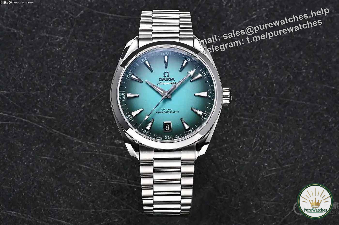 Omega new products are coming! Whether the Seamaster Aqua Terra 150-meter Gradient Turquoise Watch is good or not, you will know once you try it!