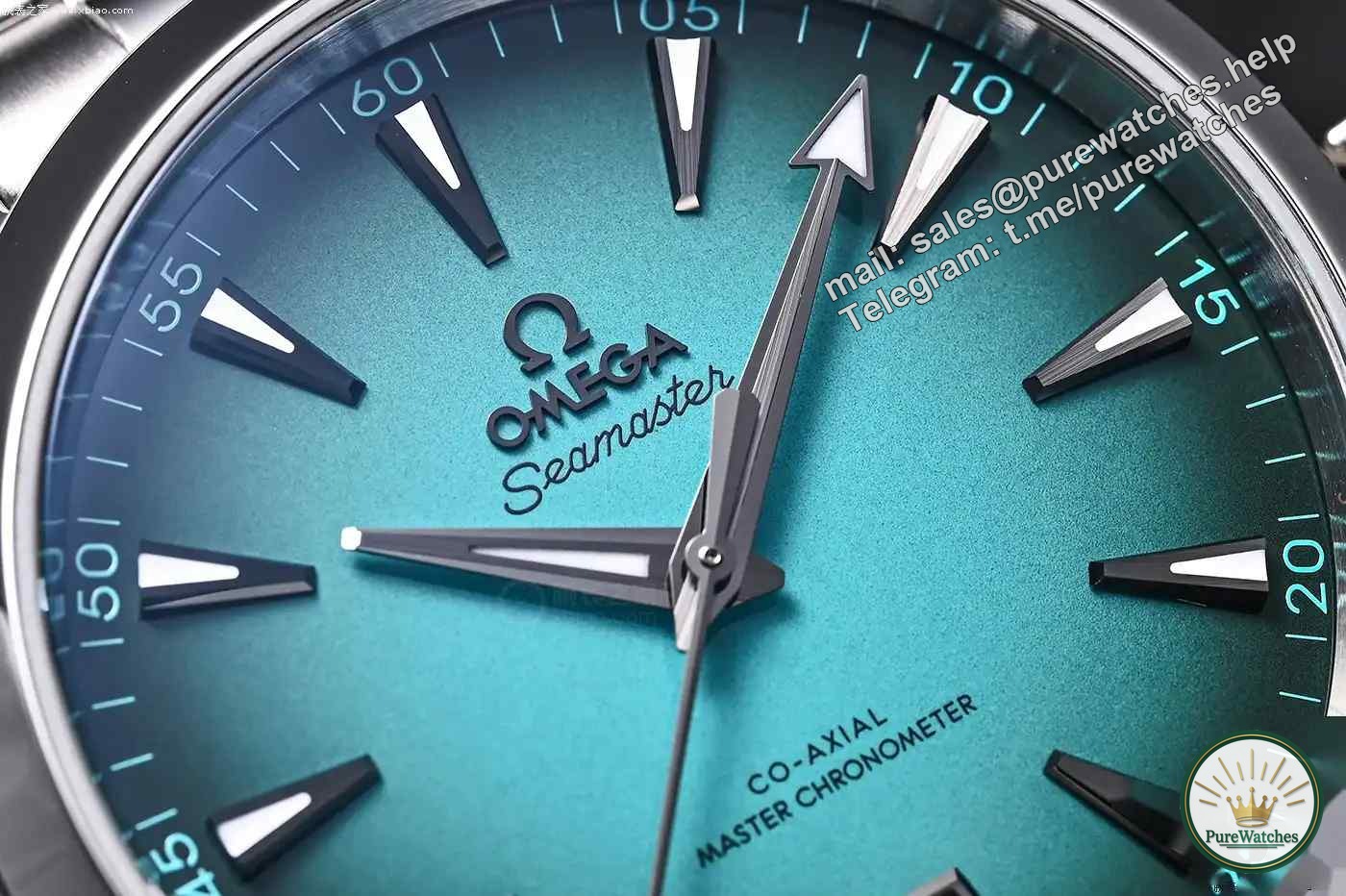 Omega new products are coming! Whether the Seamaster Aqua Terra 150-meter Gradient Turquoise Watch is good or not, you will know once you try it!