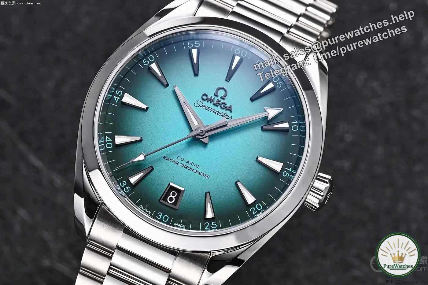 Omega new products are coming! Whether the Seamaster Aqua Terra 150-meter Gradient Turquoise Watch is good or not, you will know once you try it!