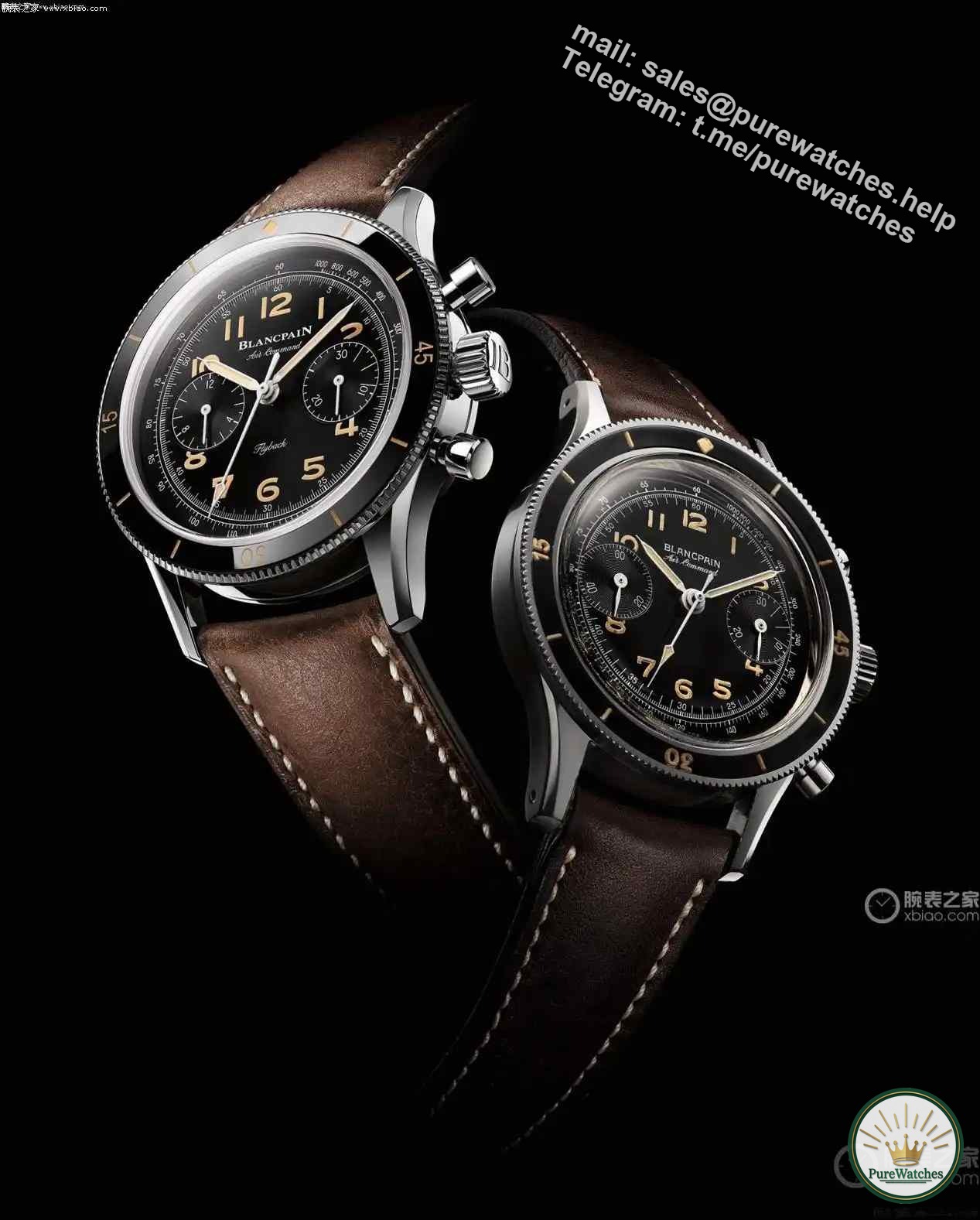 Which chronograph to choose? Blancpain Air Force Commander, a ceiling-level existence!