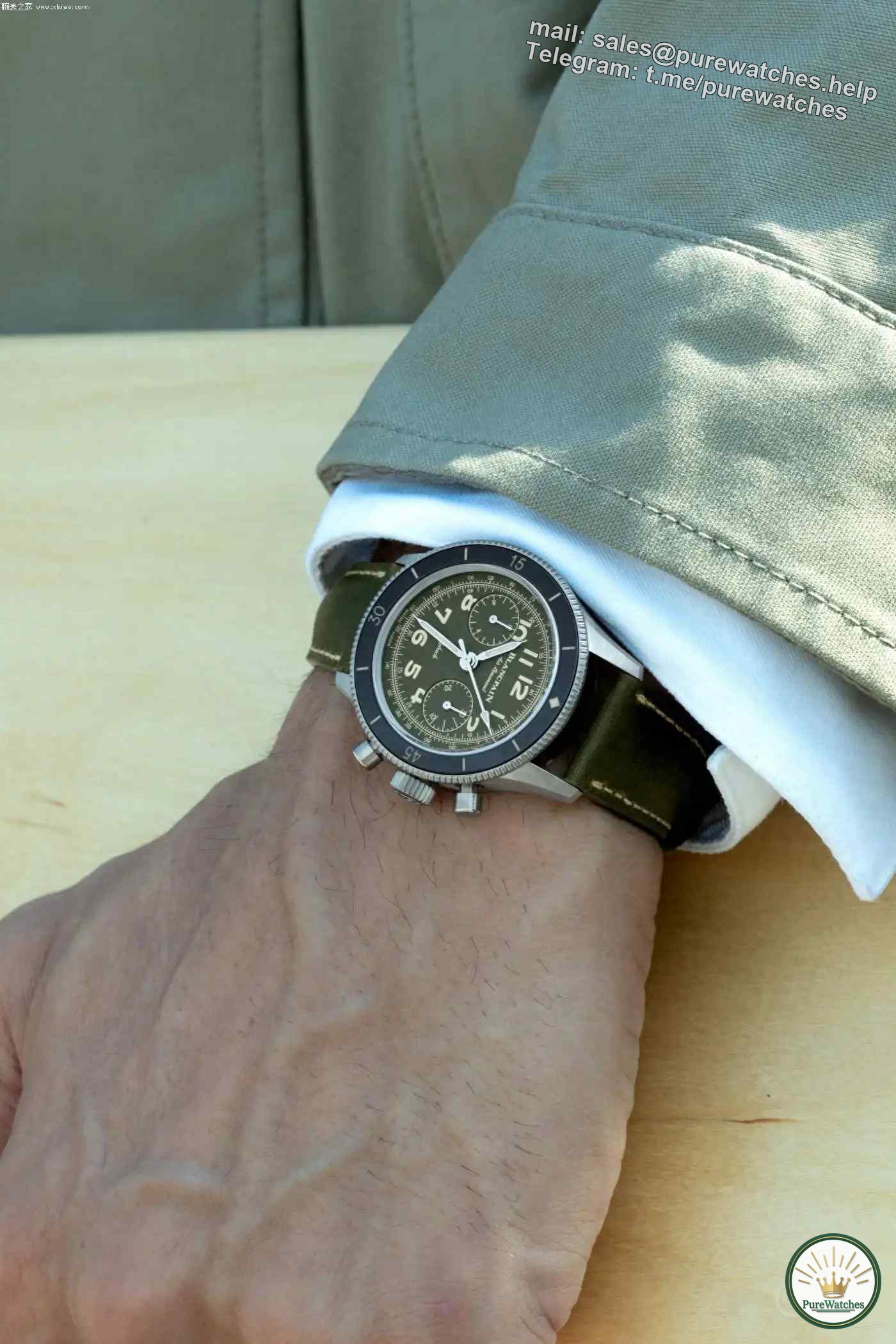 Which chronograph to choose? Blancpain Air Force Commander, a ceiling-level existence!