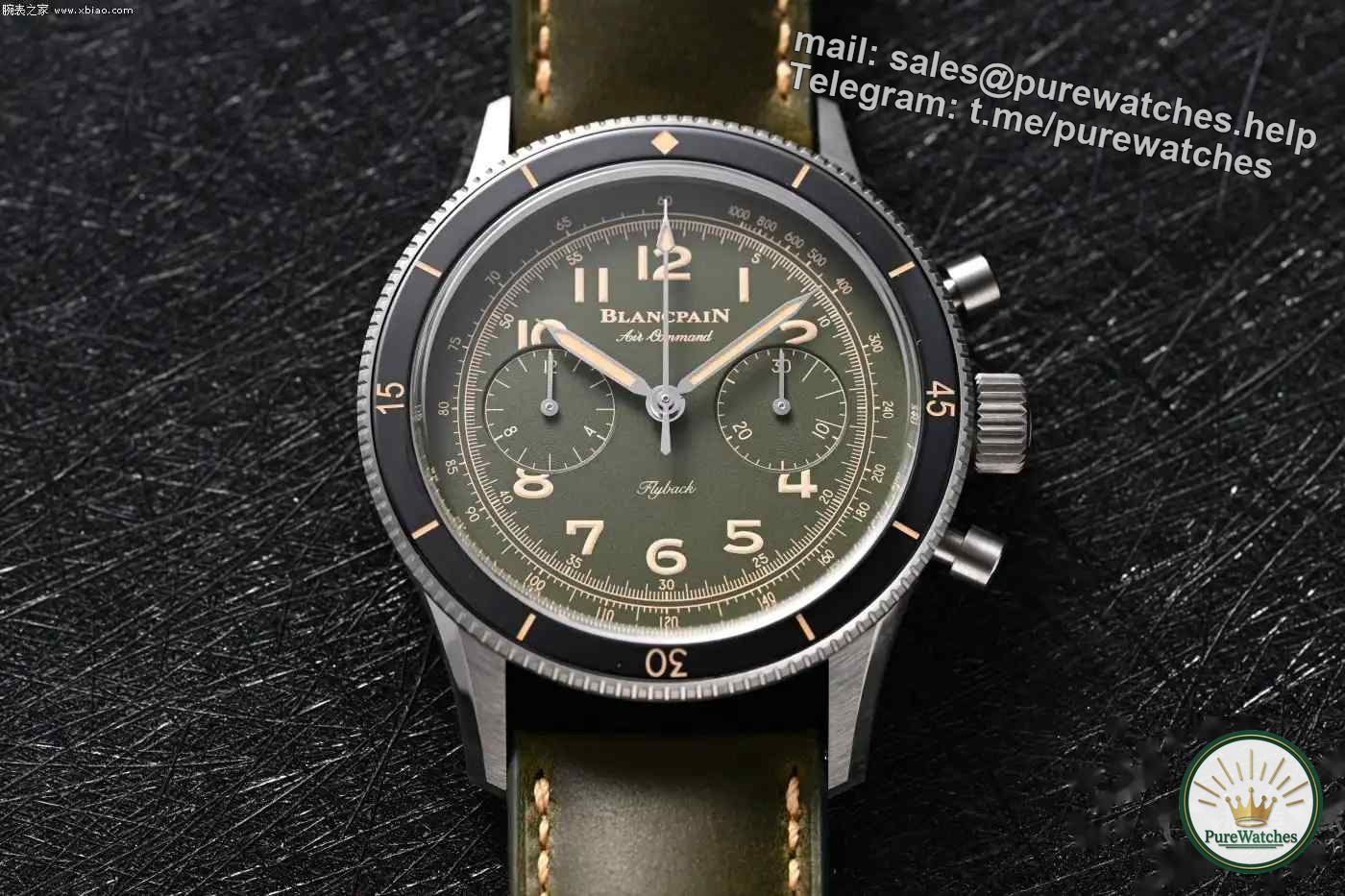 Which chronograph to choose? Blancpain Air Force Commander, a ceiling-level existence!
