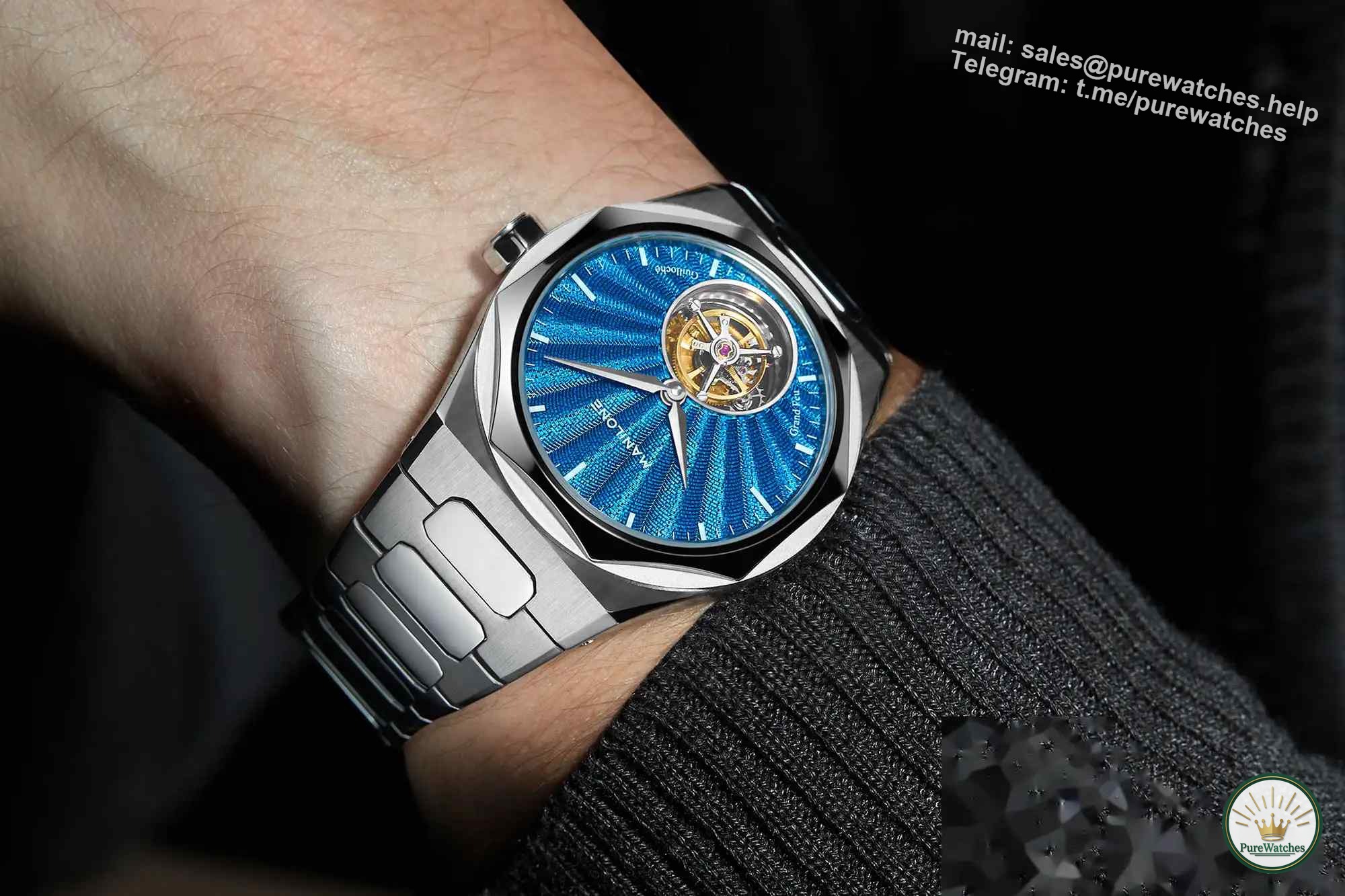Unboxing and inspection! Manilone G2 tourbillon watch physical review is here!