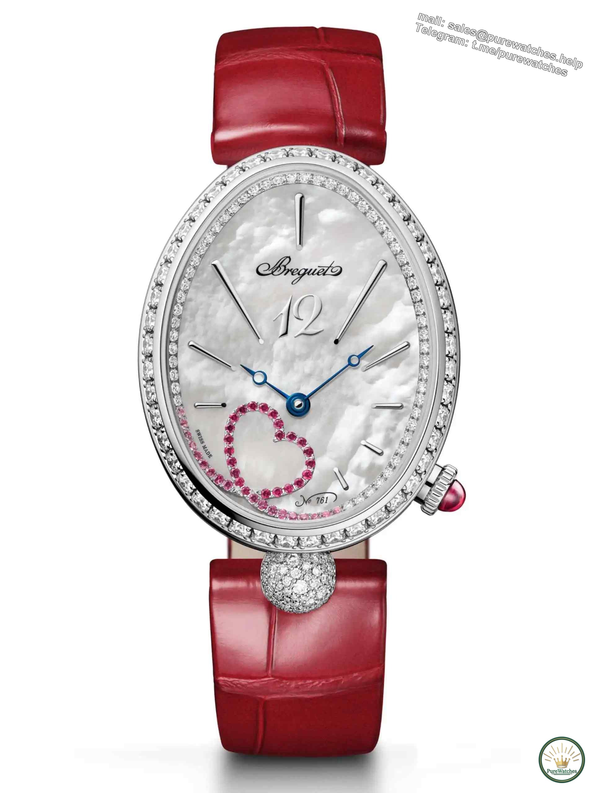 Valentine’s Day only! Breguet Reine de Naples 9915 watch will make you full of love!