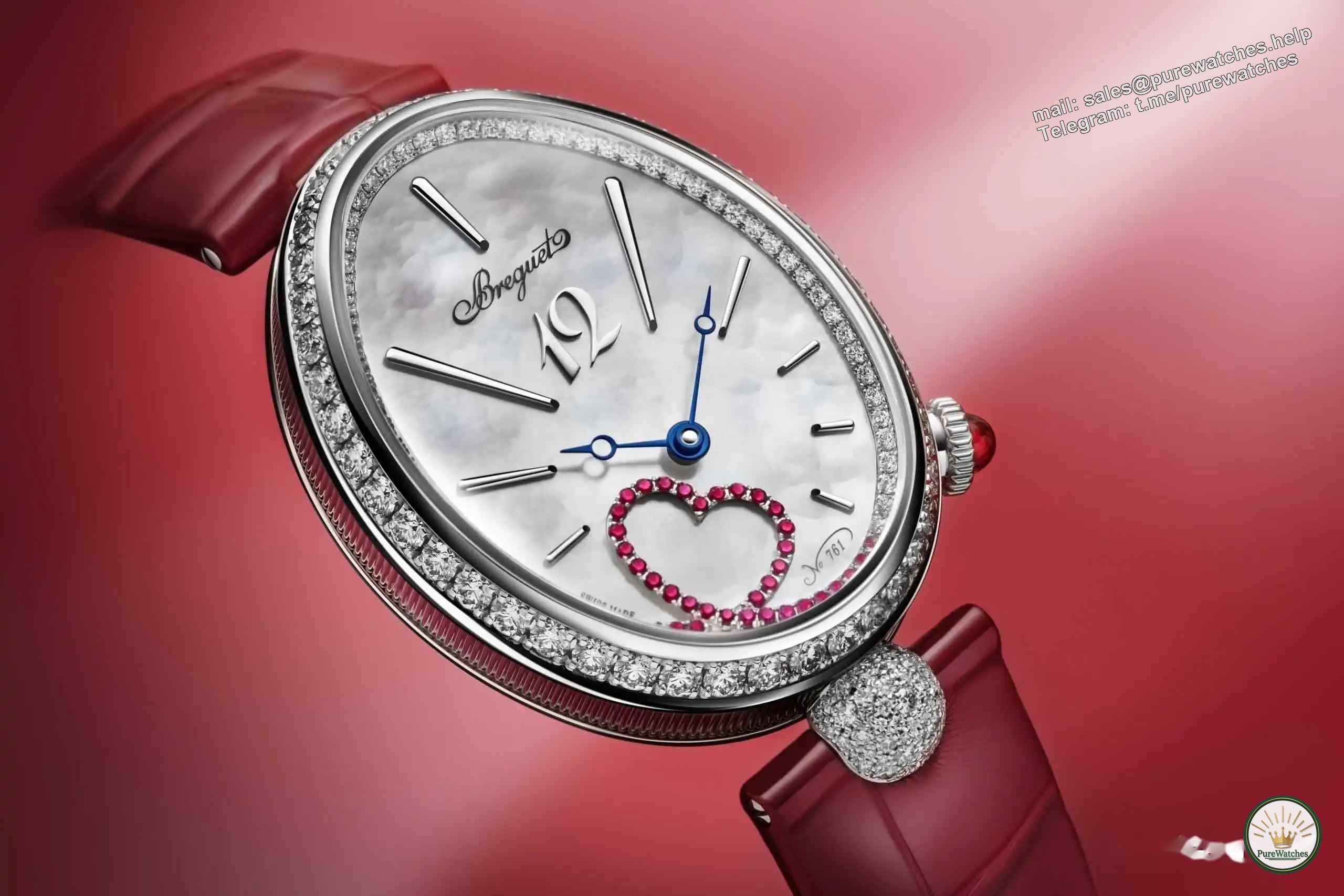 Valentine’s Day only! Breguet Reine de Naples 9915 watch will make you full of love!