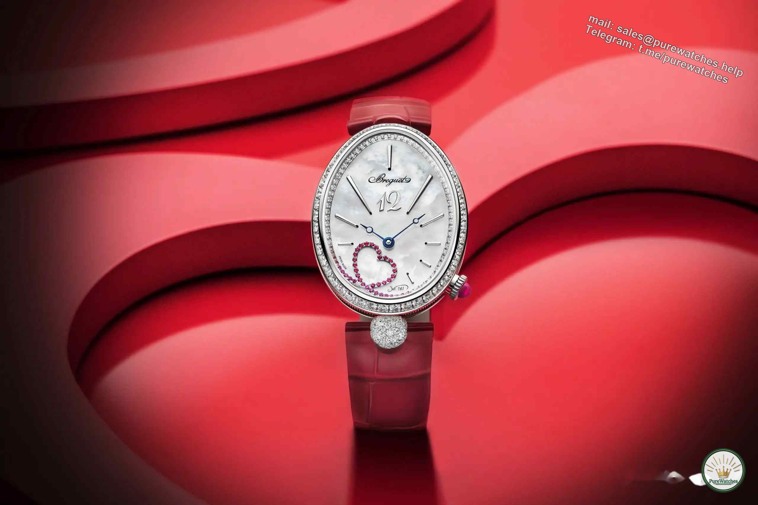 Valentine’s Day only! Breguet Reine de Naples 9915 watch will make you full of love!
