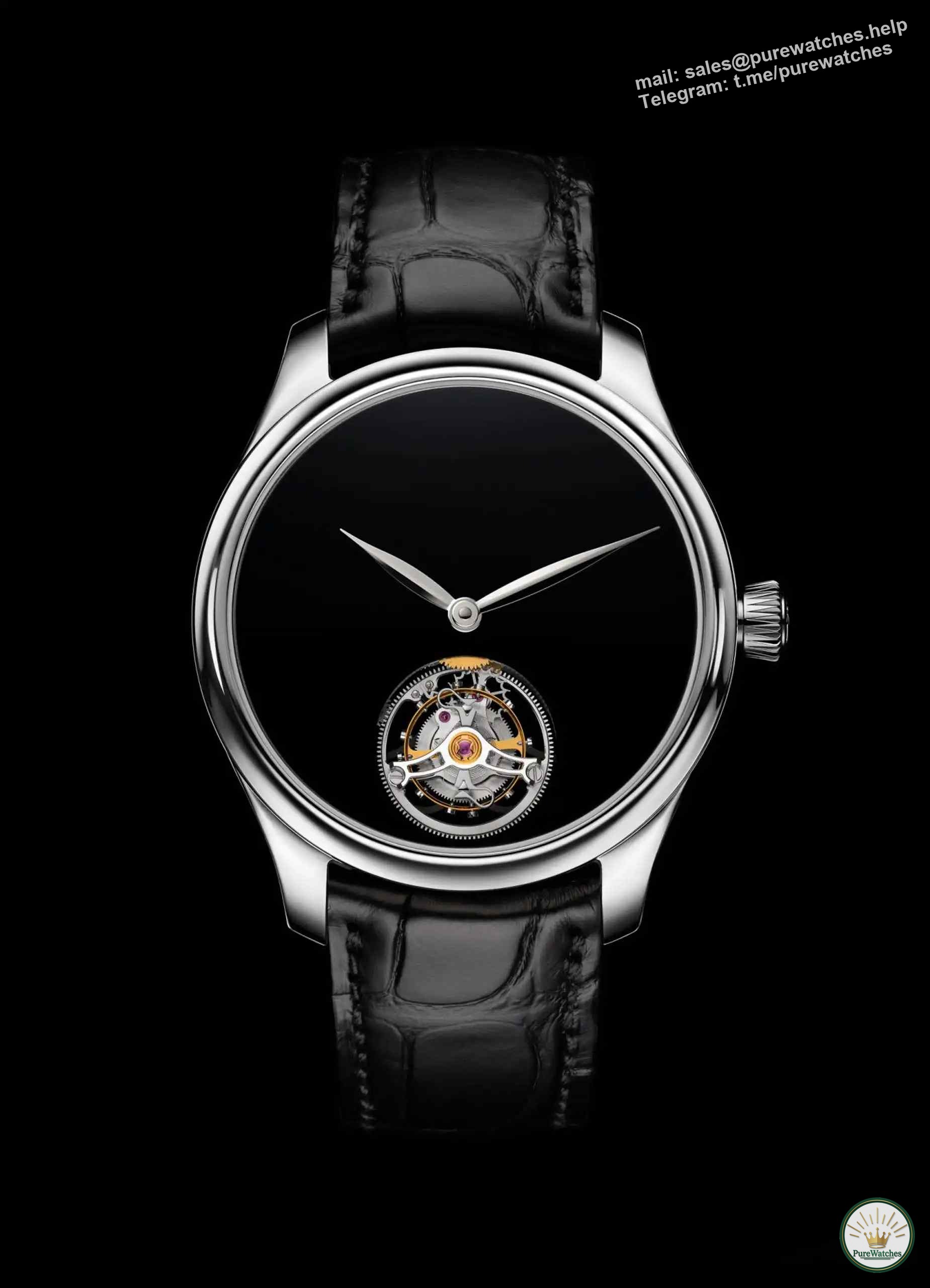 The pinnacle of minimalist aesthetics! The H. Moser & Cie. Endeavor concept watch will make you fall in love with it!