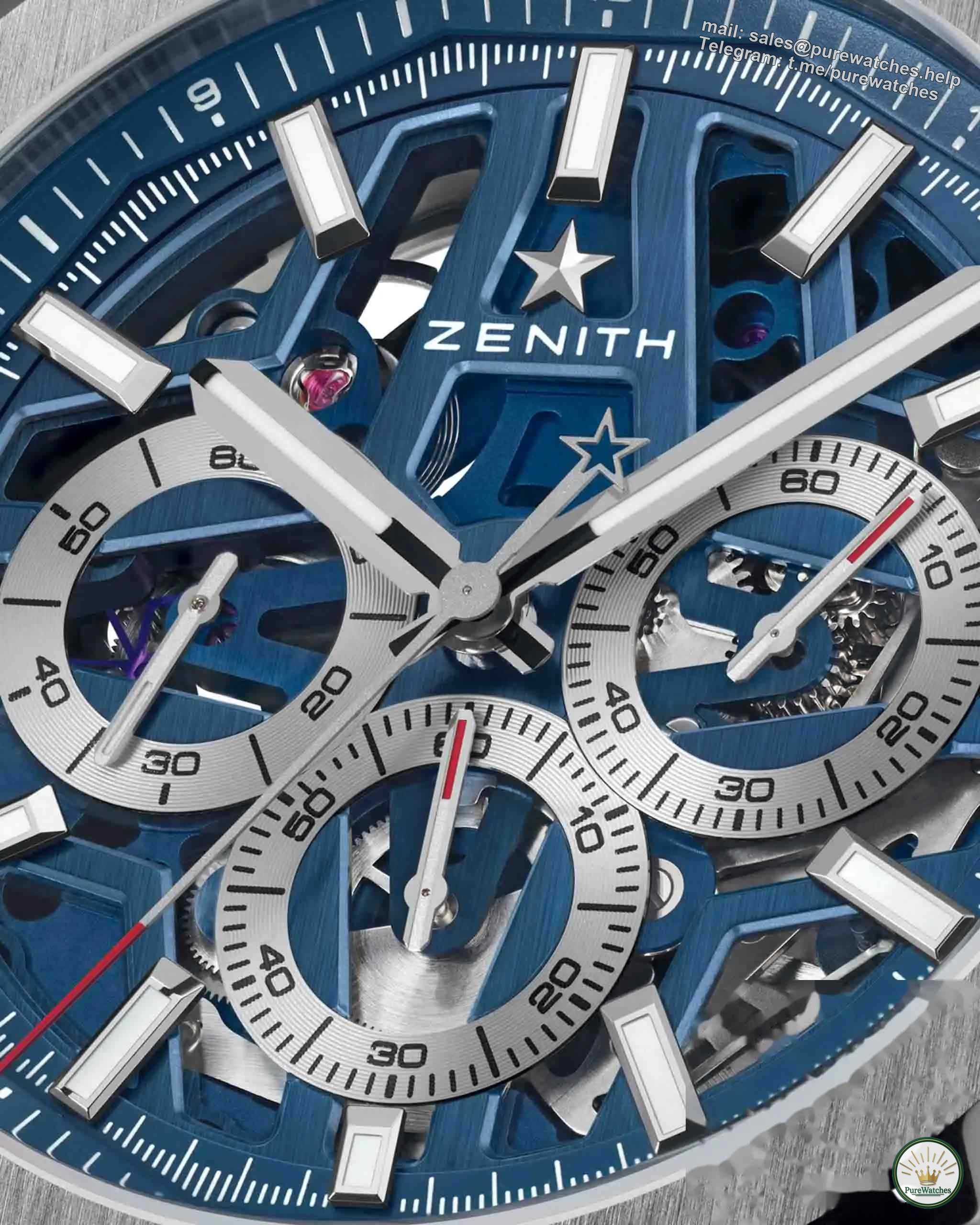 Hollow art, the new favorite of timekeeping! ZENITH DEFY peak series, let you become a master of time in seconds!