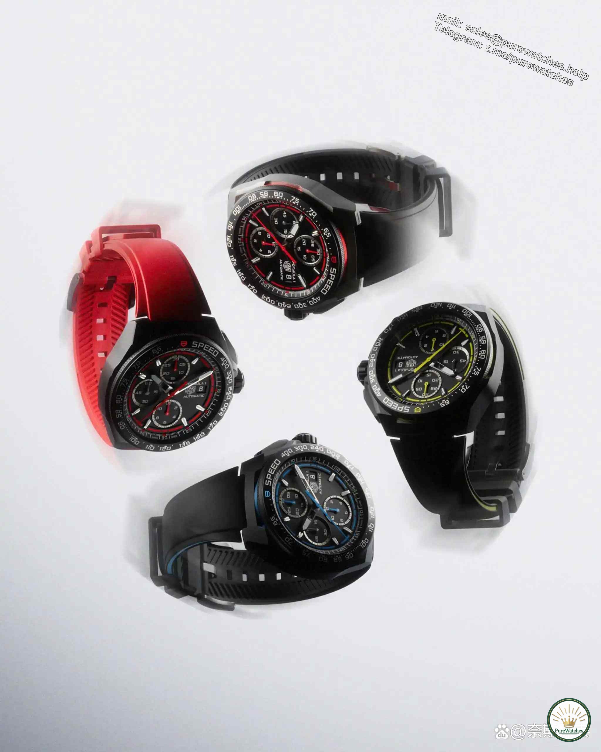From the track to your wrist! TAG Heuer F1 series inherits the spirit of racing!