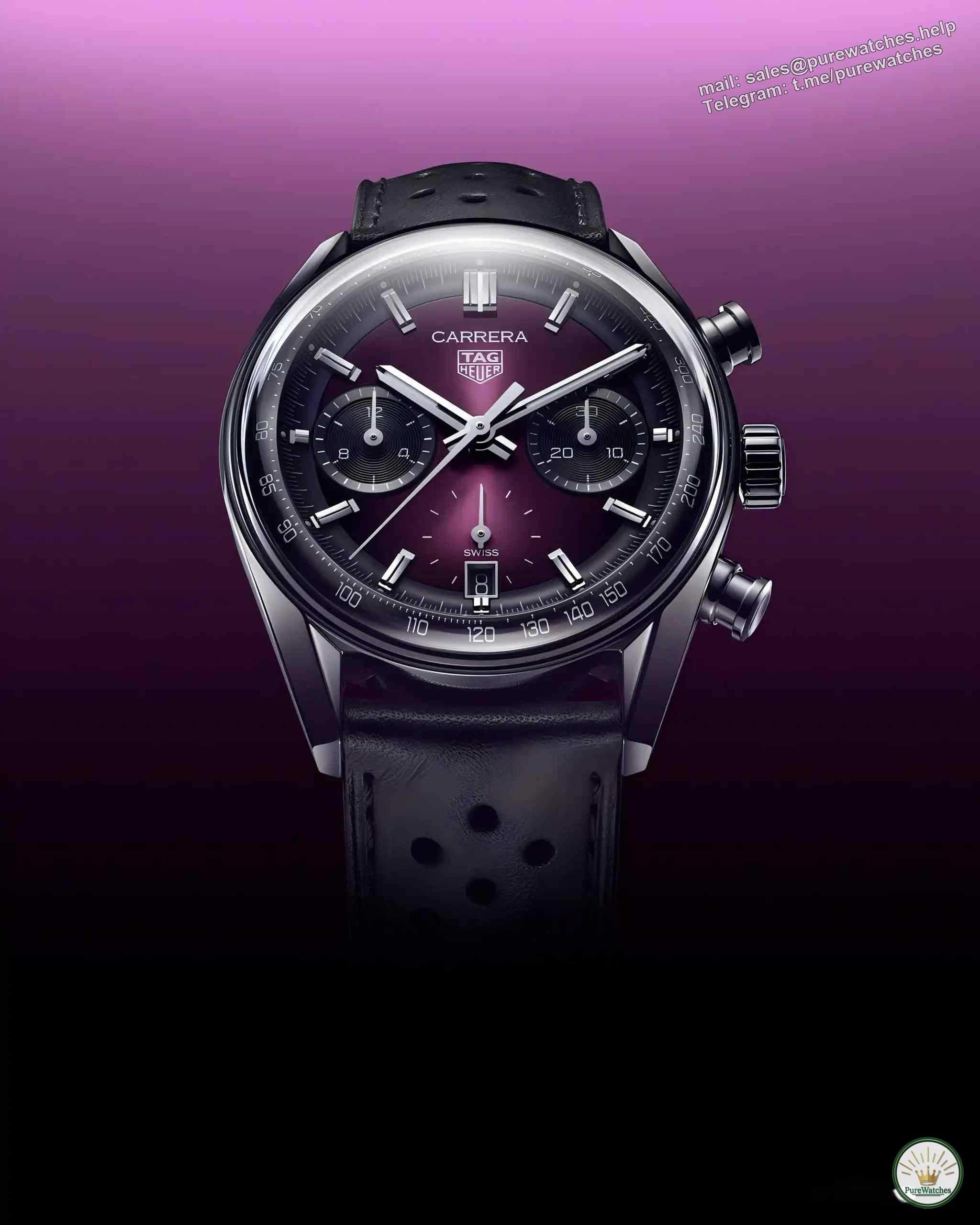 Stunning appearance! TAG Heuer Carrera Tourbillon Chronograph, limited to 200 pieces, waiting for you to grab!