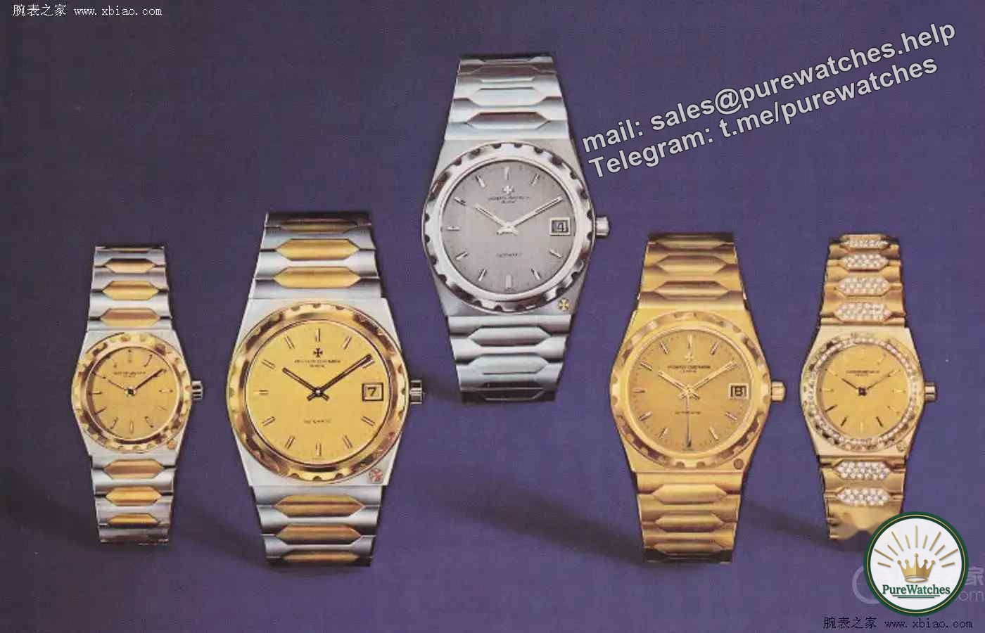 The perfect collision of retro and modern! Steel model Ref.222, another masterpiece from Vacheron Constantin!