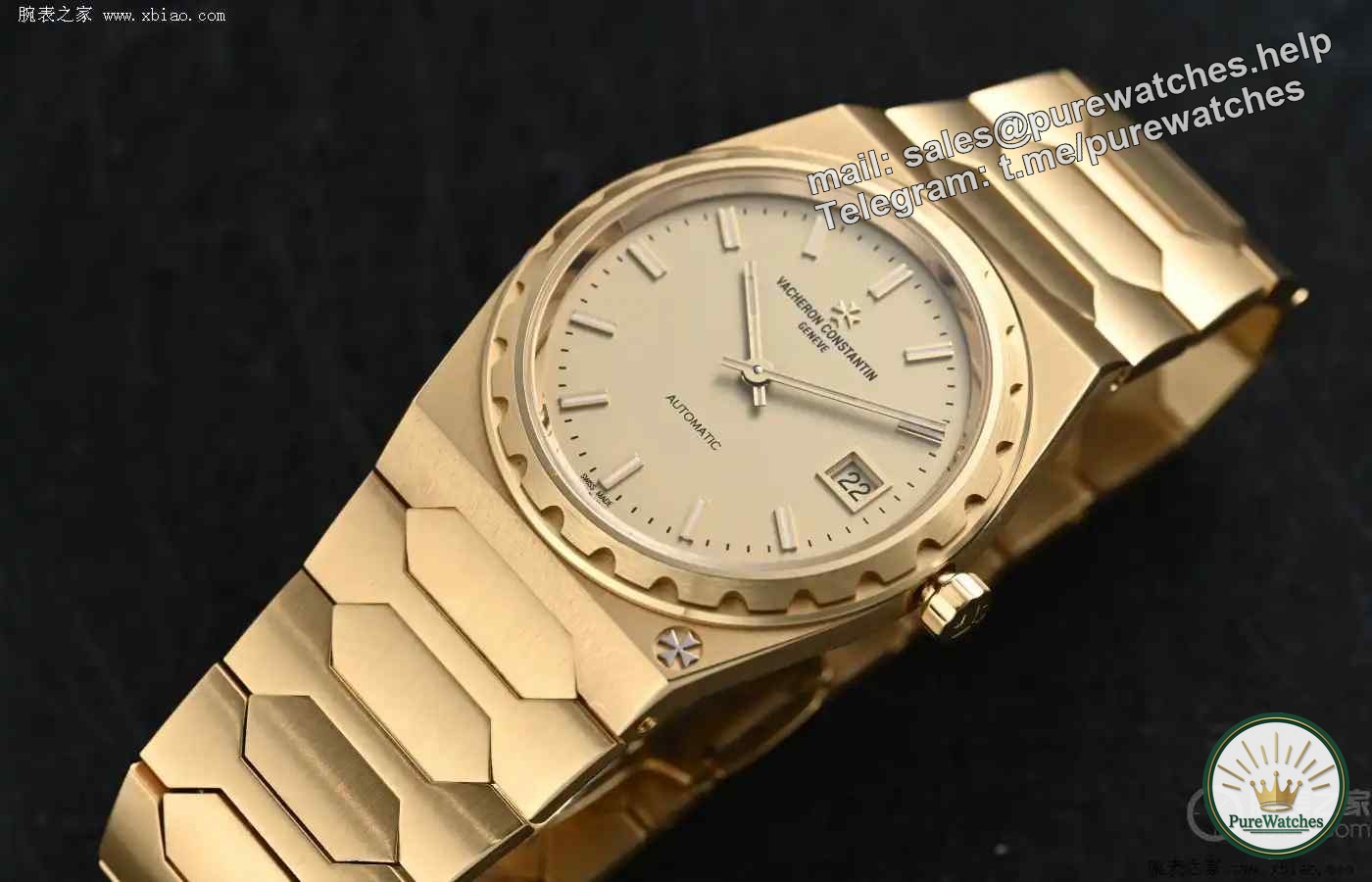 The perfect collision of retro and modern! Steel model Ref.222, another masterpiece from Vacheron Constantin!