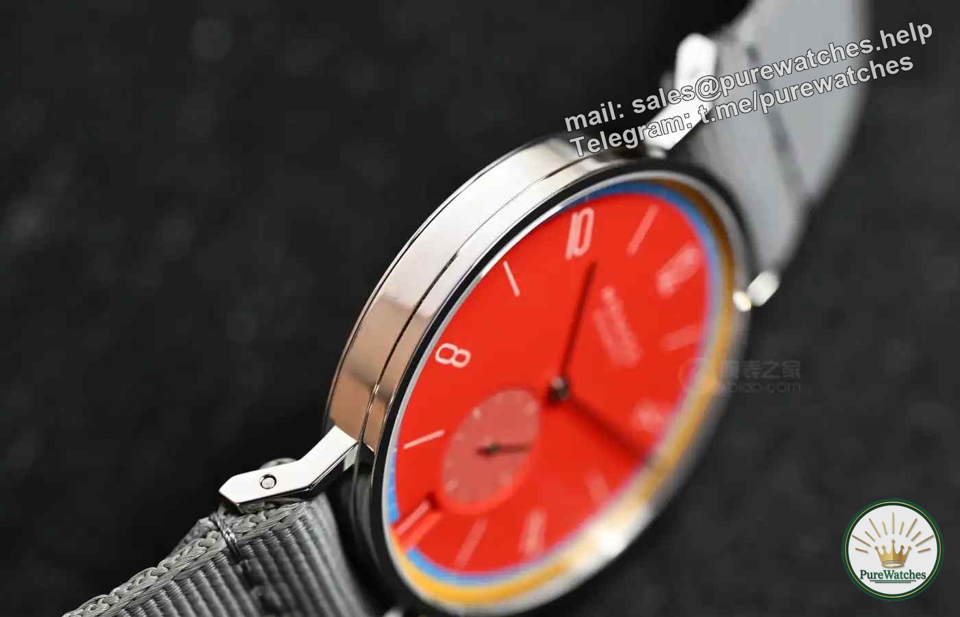 One glance for thousands of years! NOMOS Tangente series, the contrasting color design is breathtaking!