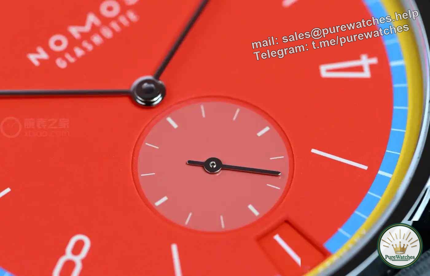 One glance for thousands of years! NOMOS Tangente series, the contrasting color design is breathtaking!