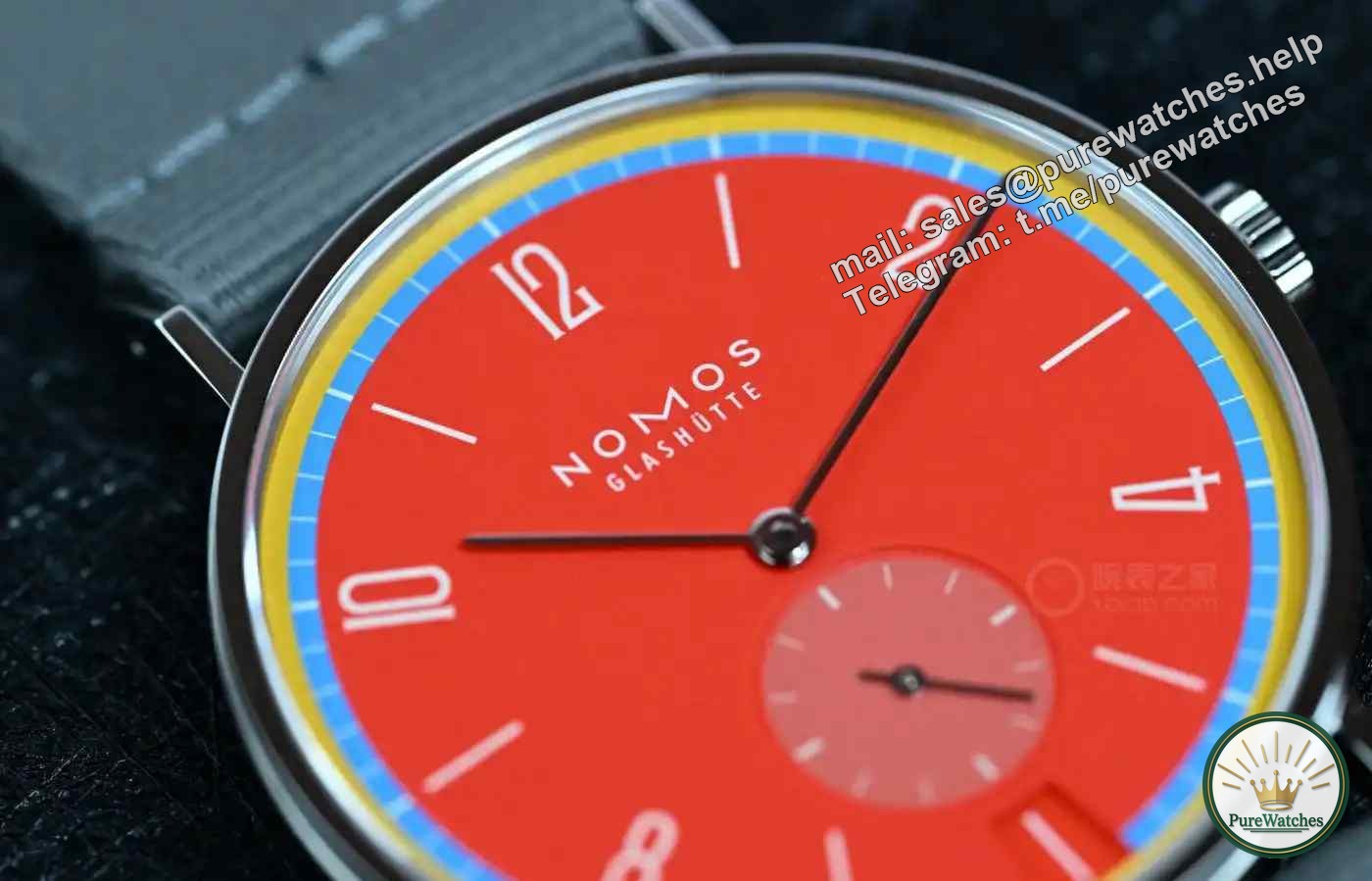One glance for thousands of years! NOMOS Tangente series, the contrasting color design is breathtaking!