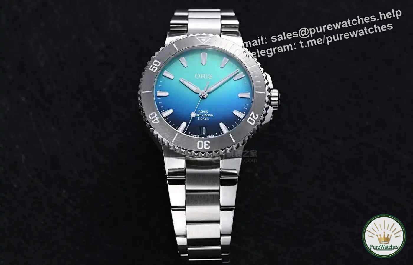 Oris’s new Great Barrier Reef product uses gradient blue to interpret the beauty of the ocean. Are you excited?