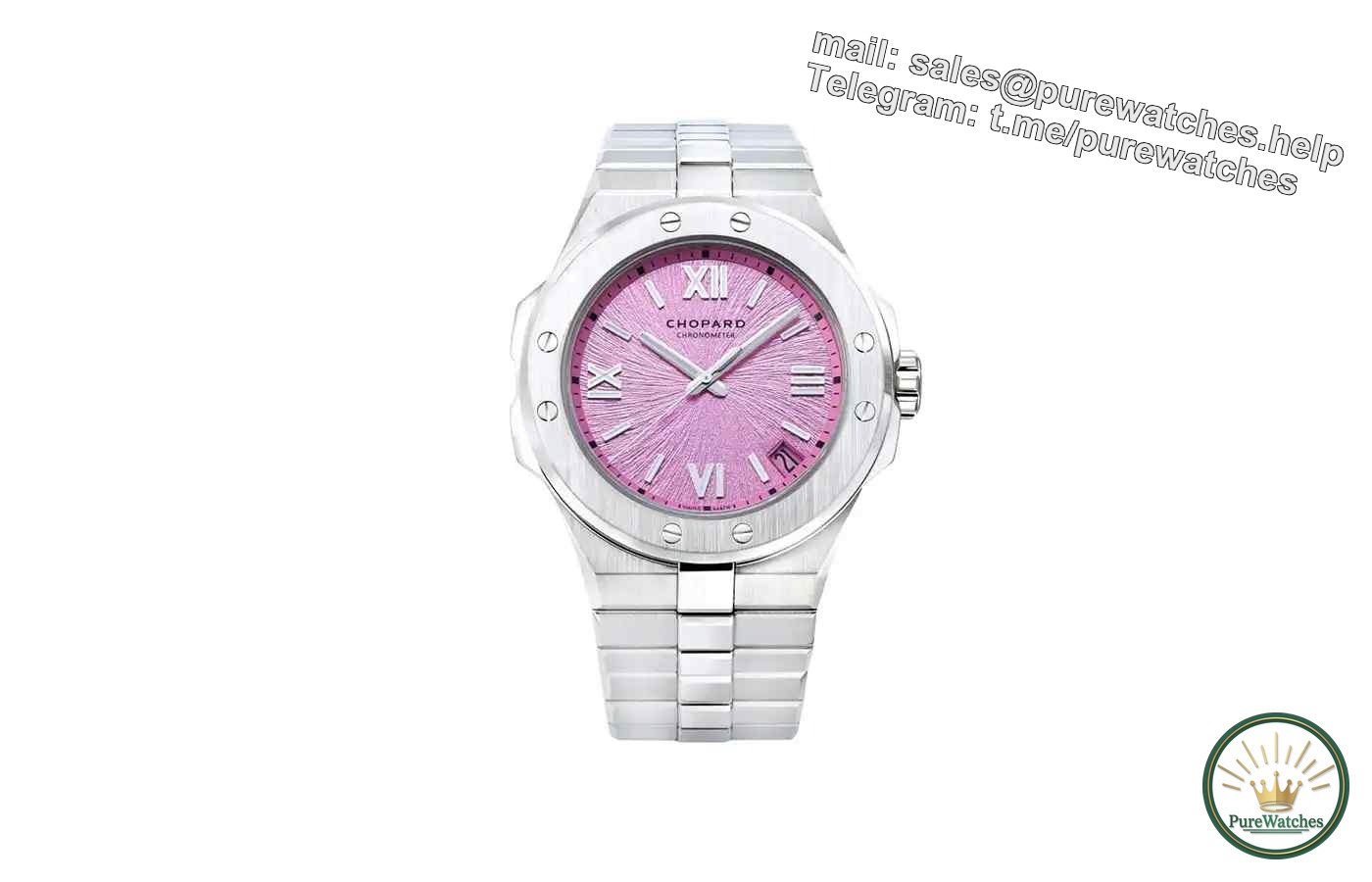 Chopard’s new Snow Mountain Wings has a stunning pink dial. Are you excited?