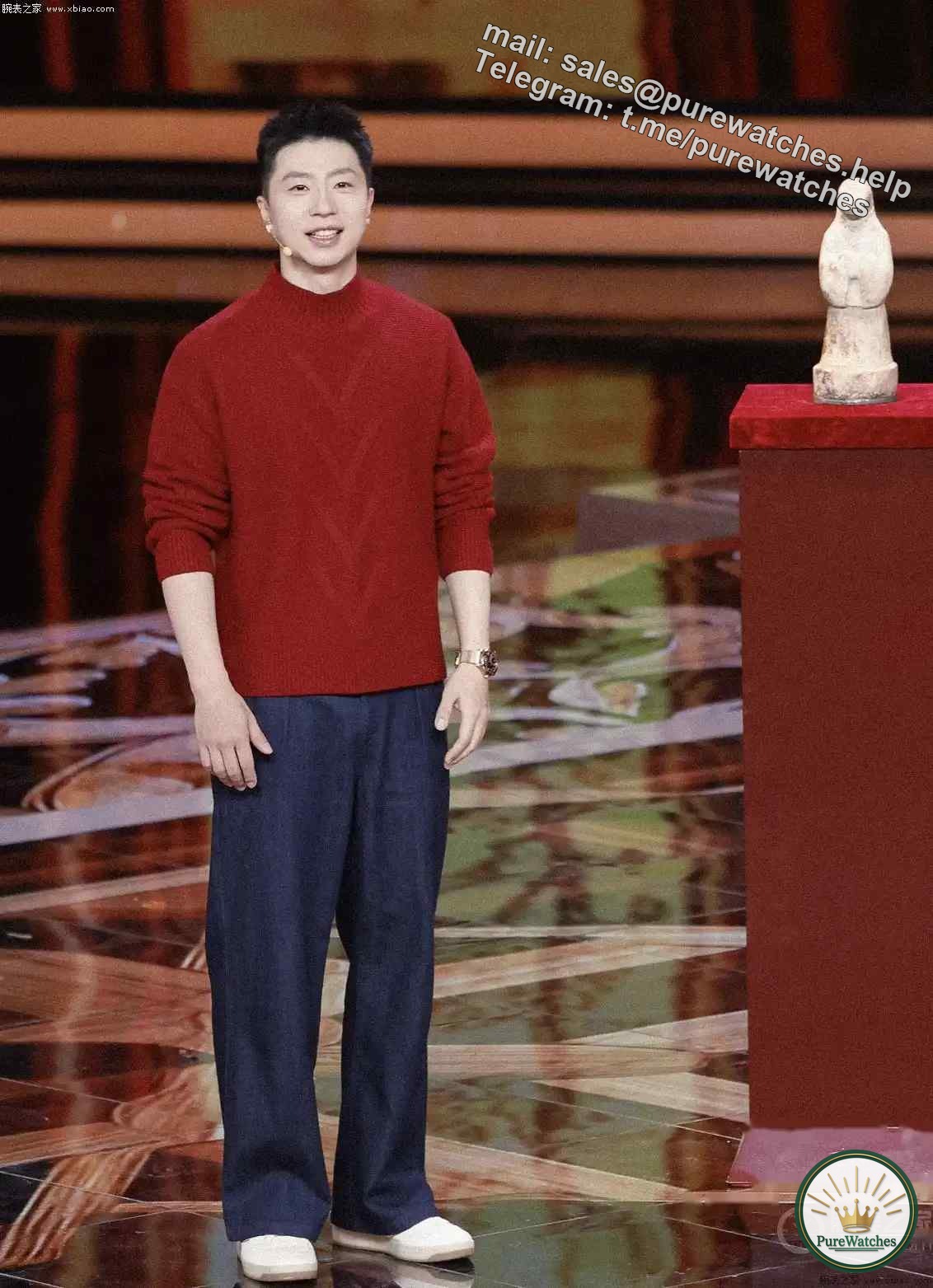 Ma Long appeared in the Beijing Spring Festival Gala, and the Omega Seamaster series watch stole the spotlight!