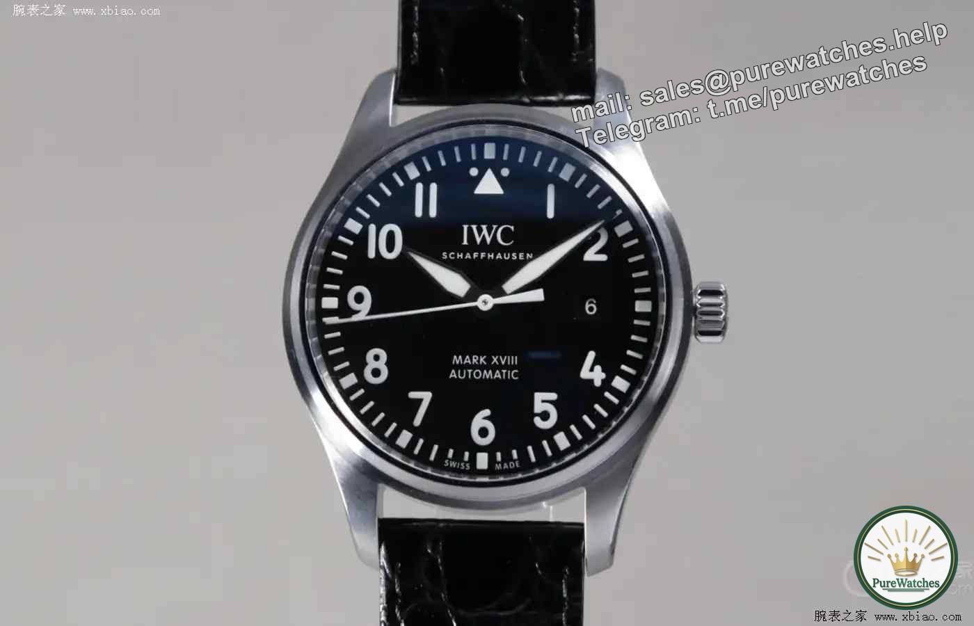 Titanium shell green disk! IWC × AMG Petronas joint brand Mark 20, you deserve it!