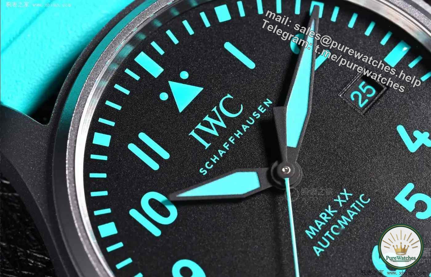 Titanium shell green disk! IWC × AMG Petronas joint brand Mark 20, you deserve it!