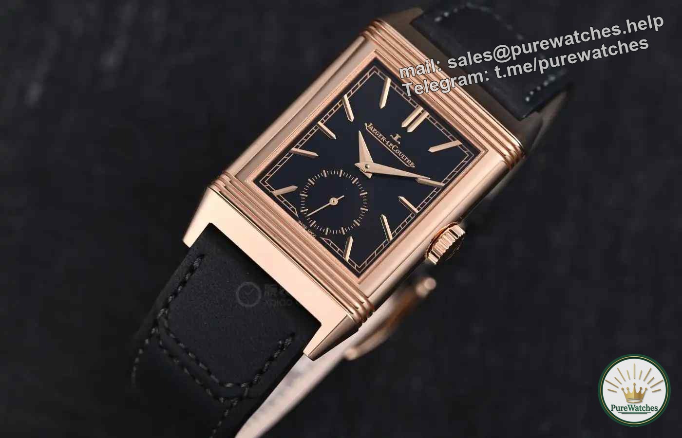 Action is worse than excitement! Jaeger-LeCoultre’s flip-up rose gold seconds hand is waiting for you to tease!