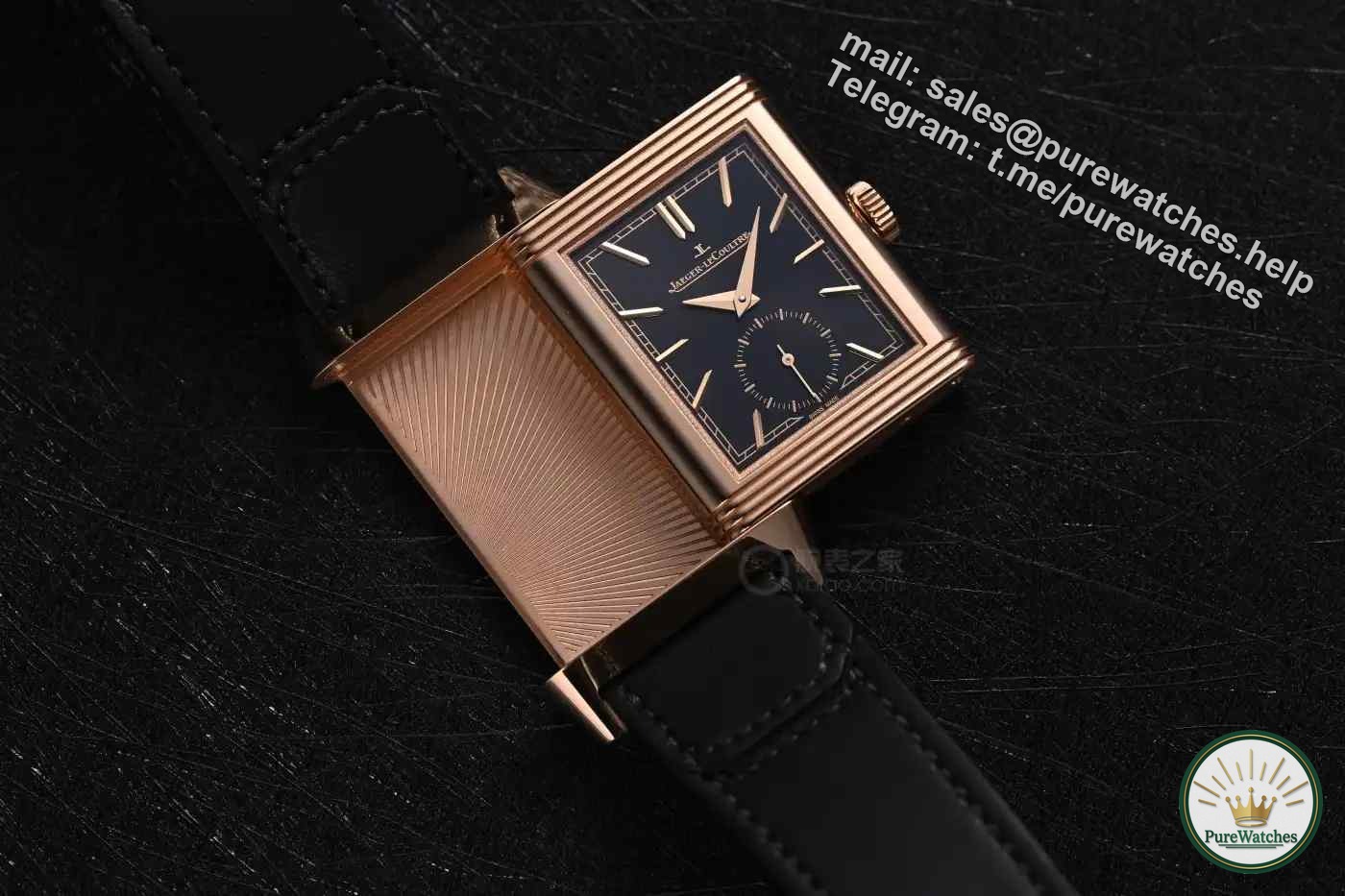 Action is worse than excitement! Jaeger-LeCoultre’s flip-up rose gold seconds hand is waiting for you to tease!